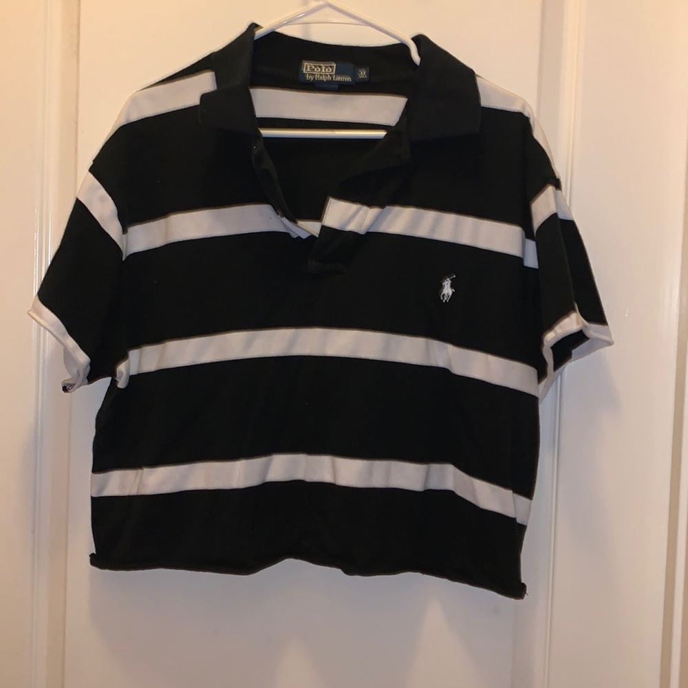 cropped ralph lauren mens shirt